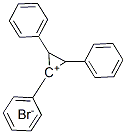 1,2,3-Triphenylcyclopropeniumbromide Structure