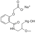 メルサリル 化学構造式