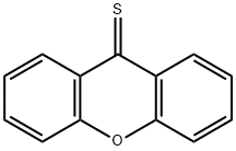 9H-キサンテン-9-チオン 化学構造式