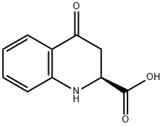(S)-1,2,3,4-Tetrahydro-4-oxo-2-quinolinecarboxylic acid Struktur