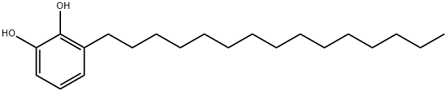 3-PENTADECYLCATECHOL Structure