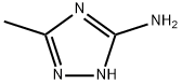 3-氨基-5-甲基-4H-1,2,4-三唑, 4923-01-7, 结构式