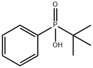 (tert-ブチル)フェニルホスフィン酸 化学構造式