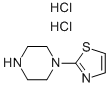 1-(噻唑-2-基)哌嗪二盐酸盐, 492431-13-7, 结构式