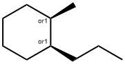 CIS-1-METHYL-2-PROPYLCYCLOHEXANE Struktur