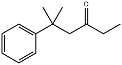 5-methyl-5-phenylhexan-3-one  Structure