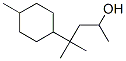 alpha,gamma,gamma,4-tetramethylcyclohexanepropanol Struktur