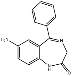 7-AMINONITRAZEPAM Struktur