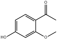 4-羟基-2-甲氧基苯乙酮, 493-33-4, 结构式