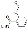sodium O-acetylsalicylate Struktur