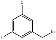3-クロロ-5-フルオロベンジルブロミド 化学構造式