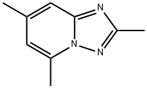 2,5,7-Trimethyl[1,2,4]triazolo[1,5-a]pyridine Structure