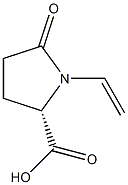 Proline, 5-oxo-1-vinyl-, L- (7CI,8CI) Structure