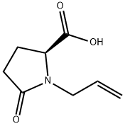 L-Proline, 5-oxo-1-(2-propenyl)- (9CI) Structure