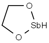 1,3-Dioxa-2-stibacyclopentane Structure