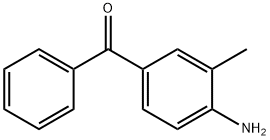 4-Amino-3-methylbenzophenone Structure