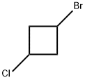 1-Bromo-3-chlorocyclobutane Struktur