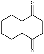 DECALIN-1,4-DIONE 结构式