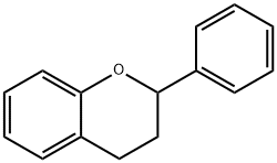3,4-dihydro-2-phenyl-2H-1-benzopyran Struktur