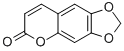 6,7-メチレンジオキシ-2H-1-ベンゾピラン-2-オン 化学構造式