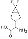 AMINO-6,6-DIFLUORO-BICYCLO[3.1.0]HEXANE-3-ACETIC ACID Structure