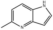 5-甲基-4-氮杂-吲哚, 4943-67-3, 结构式