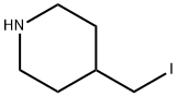 4-Iodomethyl-piperidine Struktur