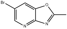 6-溴-2-甲基噁唑并[4,5-B]吡啶, 494747-09-0, 结构式
