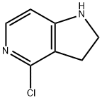 4-氯-2,3-二氢-1H-吡咯并[3,2-C]吡啶, 494767-29-2, 结构式