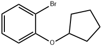 1-bromo-2-(cyclopentyloxy)benzene Struktur