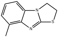 Thiazolo[3,2-a]benzimidazole, 2,3-dihydro-8-methyl- (9CI) Struktur