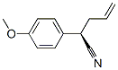 Benzeneacetonitrile, 4-methoxy-alpha-2-propenyl-, (alphaR)- (9CI) Struktur