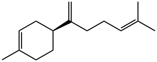 β-红没药烯 结构式