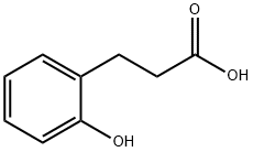 3-(2-HYDROXYPHENYL)PROPIONIC ACID Structure