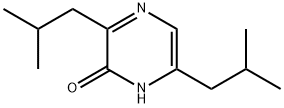3,6-二异丁基吡嗪-2(1H)-酮, 495-98-7, 结构式