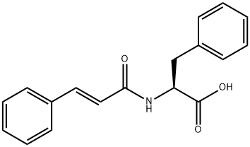 肉桂酰-L-苯丙氨酸, 4950-65-6, 结构式