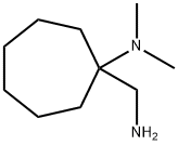 1-(氨甲基)-N,N-二甲基环庚烷胺, 495078-29-0, 结构式