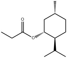(-)-menthyl propionate, 4951-48-8, 结构式
