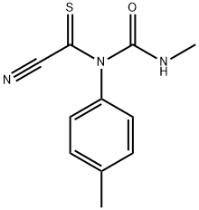 Urea,  1-(cyanothioformyl)-3-methyl-1-p-tolyl-  (7CI,8CI) Structure