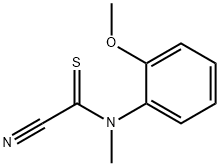 o-Formanisidide,  1-cyano-N-methylthio-  (7CI,8CI) 结构式