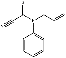 Formanilide,  N-allyl-1-cyanothio-  (7CI,8CI) 化学構造式