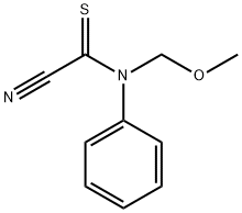 Formanilide,  1-cyano-N-(methoxymethyl)thio-  (7CI,8CI) Struktur