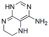 4-Pteridinamine,1,5,6,7-tetrahydro-(9CI) 结构式