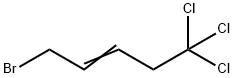 1-bromo-5,5,5-trichloro-pent-2-ene 化学構造式