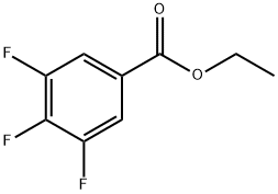 3,4,5-トリフルオロ安息香酸エチル 化学構造式