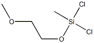 dichloro(2-methoxyethoxy)methylsilane Struktur