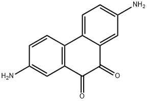 2,7-Diaminophenanthrene-9,10-dione Struktur