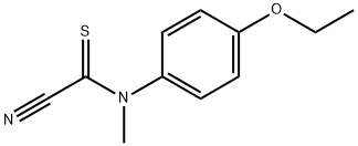 p-Formophenetidide,  1-cyano-N-methylthio-  (7CI,8CI) 结构式