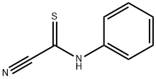 N-苯基氰基硫代甲酰胺, 4955-82-2, 结构式