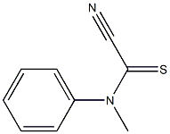 Carbonocyanidothioic  amide,  methylphenyl-  (9CI) Struktur